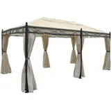 Proregal Pergola Cadiz 5 x 3 m Creme
