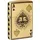 Zippo Feuerzeug ZIPPO Benzinfeuerzeug "Ace of Spades", 540° Gravur, Messing (1-St), Original Zippo; Unbefüllt goldfarben|schwarz