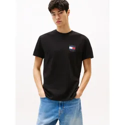 Tommy Jeans T-Shirt »TJM REG FLAG GRAPH BCKPRNT T EXT«, Mit Rundhalsausschnitt TOMMY JEANS Black XL