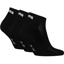 Puma Cushioned Sneakersocken 3er Pack Schwarz 43-46
