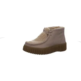 CLARKS Torhill Moss Schuhe Mokassin beige Fell 26182914 für Damen, beige, Größe 41 EU