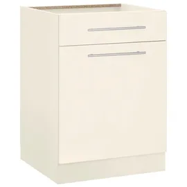 WIHO KÜCHEN Unterschrank Flexi2 60 x 57 x 82 cm Beige