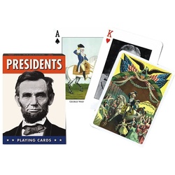 Piatnik Spiel, Spielkarten Kartenspiel – Präsidenten – geeignet u.a. für Bridge, Canasta, Rommé, Spielkarten Gesellschaftsspiel bunt