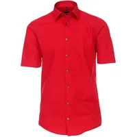 Venti Herren Hemd rot rot, NOS