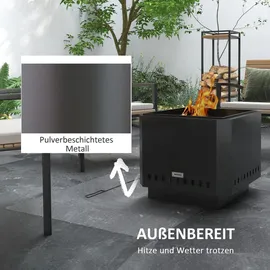 Outsunny Feuerschale Metall,