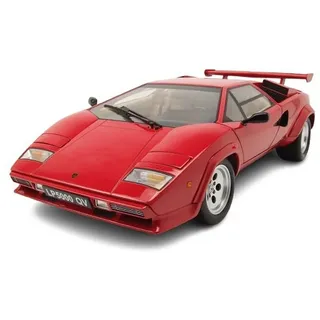 KK Scale Modellauto Lamborghini Countach LP 5000S QV 1985 rot, Maßstab 1:12 rot