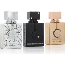 Armaf Club de Nuit Milestone Eau de Parfum 30 ml + Club de Nuit Man Intense Eau de Parfum 30 ml + Club de Nuit Sillage Eau de Parfum 30 ml Geschenkset