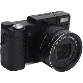 gowenic 4K 48 MP Digitalkamera Für Fotografie und Video, 48 MP 3-Zoll-Klappbildschirm, 5-facher Optischer Zoom, 8-facher Digitalzoom, Autofokus, Anti-Shake, Klappbildschirm-Kompaktkamera