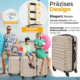 Kesser Koffer-Set 3-tlg. beige