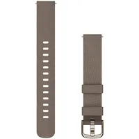 Garmin Lily 2 Armband 14 mm Nylon Kaffee/Cremegold