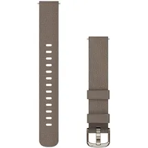 Garmin Lily 2 Armband 14 mm Nylon Kaffee/Cremegold