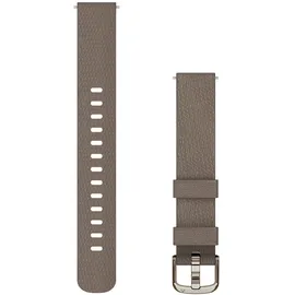 Garmin Lily 2 Armband 14 mm Nylon Kaffee/Cremegold