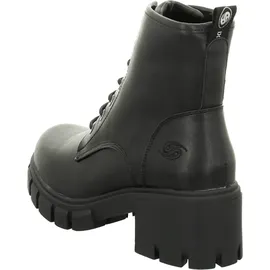 Dockers by Gerli Schnürstiefelette Warmfutter für Damen, schwarz, Größe 37 EU
