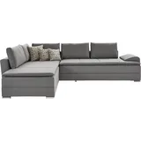 INOSIGN Ecksofa »Boxspringbett Night & Day L-Form mit Dauer-Schlaffunktion mit Armlehne«, mit Boxspring-Bettfunktion 180x200 cm und Bettkasten, Dauerschläfer!,