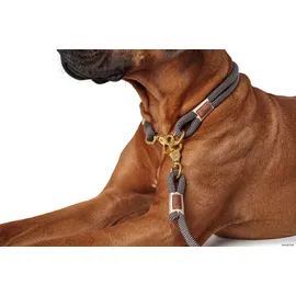 Hunter Sansibar Rantum Hundehalsband Grau L