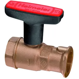 HEIMEIER Globo P Pumpenkugelhahn Rotguss DN 25