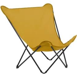 Lafuma Pop Up XL Design-Sessel Stahl/Airlon - Schwarz