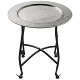 Marrakesch Orient & Mediterran Interior Sule Silber 40 x 40 cm