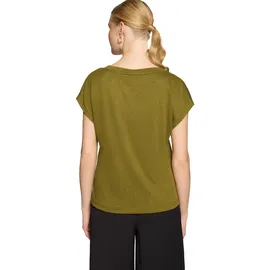 Zero Kurzarm-Shirt mit V-Ausschnitt in fir Green | Gr.: 40