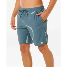 Rip Curl Badeshorts Pacific Rinse Dye Volley Grau S
