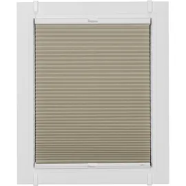 SUNLINES Wabenplissee One Size Style Honeycomb TL 120 x 130 cm beige/weiß