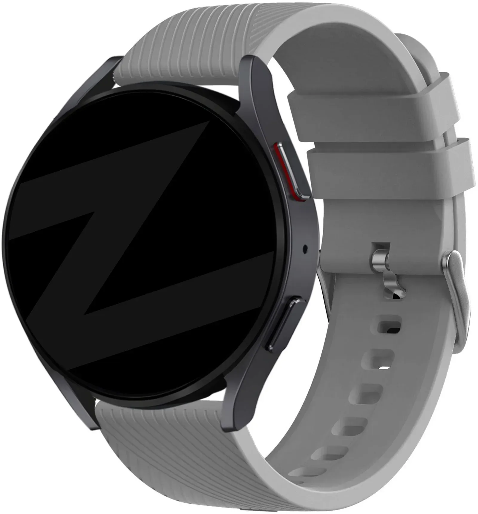 Bandz Noise Endeavour 2 Armband Silikon 'Deluxe' für Noise Endeavour 2 - Grau - Schnallenverschluss