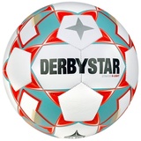 derbystar Unisex Jugend Stratos S-Light v23 Fußball, weiß grün, 4