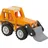 Small Foot Company small foot Bagger aus FSC 100%-zertifiziertem Holz, Spielfahrzeug mit Frontlader für Kinder ab 18 Monaten, 12447