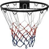 vidaXL Basketballring Schwarz 45 cm
