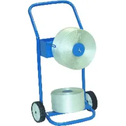 Abrollwagen, fahrbar f. Kern 76mm - blau