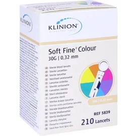 Mediq Deutschland GmbH Klinion Soft fine colour Lanzetten 30 G