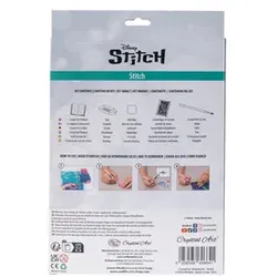 CRYSTAL ART Notizbuch Stitch 15.4x21.4cm liniert CANJ-DNY604