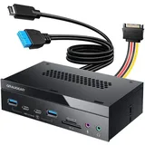 GRAUGEAR G-MP03CR-AU Schnittstellen-Hub 10000 Mbit/s
