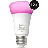 Philips Hue White & Color Ambiance E27 Bluetooth - 12er-Set