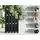prestige home living outdoor WPC-Sichtschutzzaun 1 x Schrägelelement Schwarz