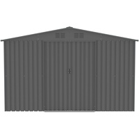 Tepro Metallgerätehaus Flex Shed XXL, Maße: 316 x 245 x 198cm, anthrazit