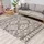 Carpet City Pulpy 541 Fransenteppich 80 x 300 cm Grau