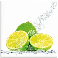 ARTland Artland, Bilder, Limette mit Spritzwasser T5SN (50x50 cm)
