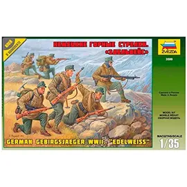 Zvezda 3599 - Deutsche Gebirgsjäger Edelweiß 1:35