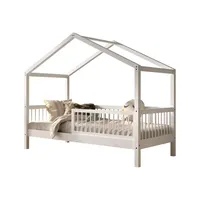 58 aufm Kessel Hausbett Keeley 90 x 200 cm Buche massiv weiß