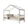 58 aufm Kessel Hausbett Keeley 90 x 200 cm Buche massiv weiß