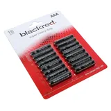 blackred 16er Pack blackred AAA Micro LR03 Batterien | R03 AM4 MN2400 E92 | 1,5V 160mAh