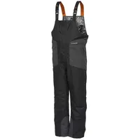 Savage Gear Heatlite Thermo Latzhose - Black Ink / Grey - XL