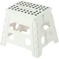 ZOLLNER Tritthocker Kunststoff 29 x 30 x 22 cm Weiß