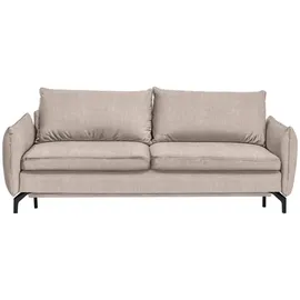 Novel Z2 Schlafsofa Midori, Beige , Textil , Füllung: Schaumstoff 224x89x105 cm Stoffauswahl Kinder- , B/H/T ca. 224,00x89,00x105,00