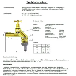 Schlösser Armaturen Js Auslaufventil Rohrbelüfter