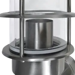 vidaXL Patio LED Wandleuchte Lampe Edelstahl Außenlampe