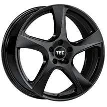 TEC Speedwheels AS5 6,5 x 16 5 x 100 ET38 MB57,1 Schwarz-glanz