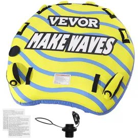 Vevor Aufblasbarer Tube Towable Schleppschlauch 1-3 Fahrer Stoßfängerflossen