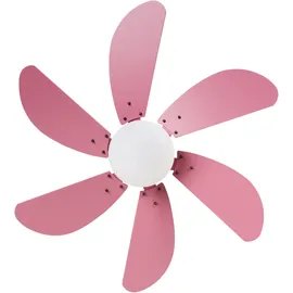 Beliani Logar Deckenventilator 0 cm Rosa
